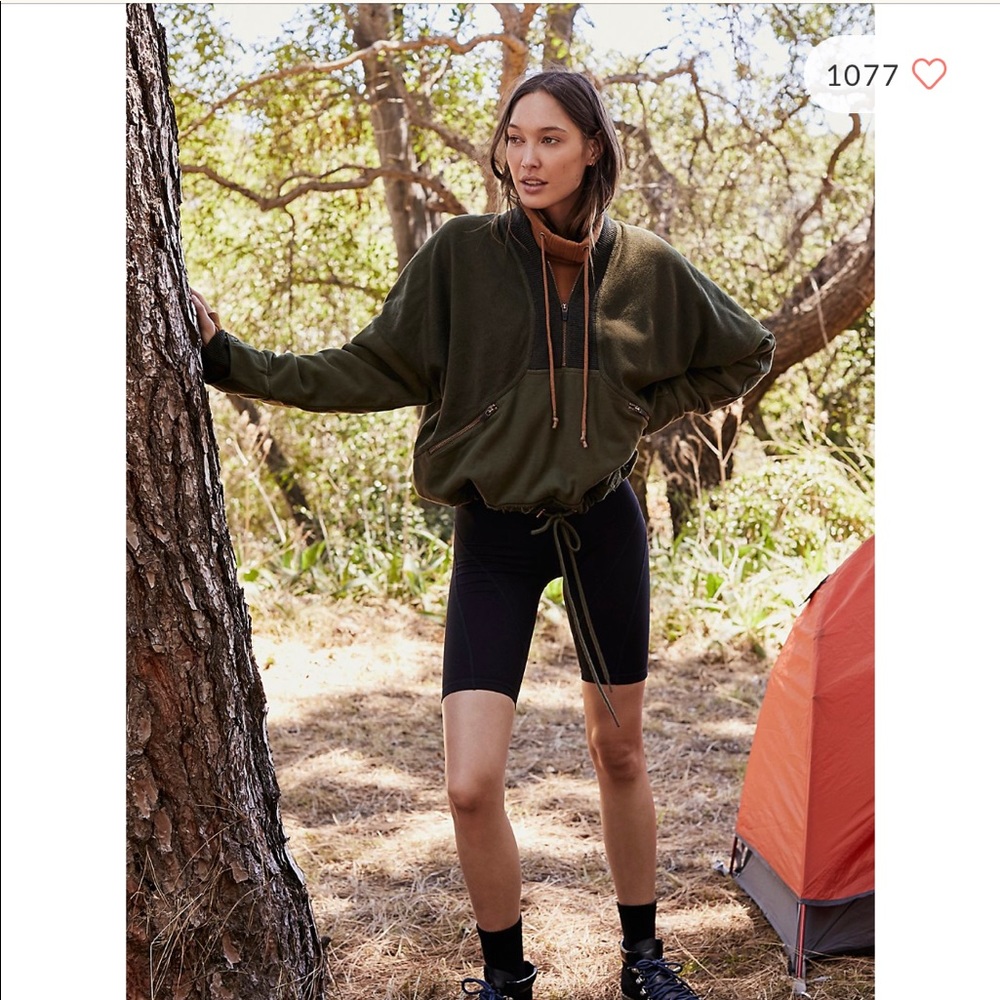 New Free People Apex Half Zip